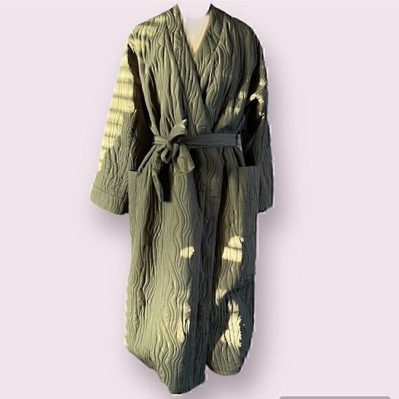Calme by Johnny Was | Ava Quilted Robe Coat - Picture 3 of 8